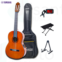 Yamaha CX40II Chitarra classica elettrificata Natural + Accessori