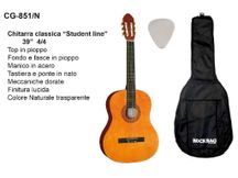 Chitarra classica Dam CG851KN 4/4 naturale + custodia Rockbag e plettro