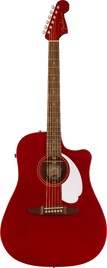 FENDER Redondo Player WN White Pickguard Candy Apple Red