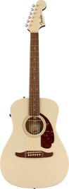 Fender Malibu Player Olympic White Chitarra acustica elettrificata