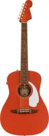 Fender Malibu Player Fiesta Red Chitarra acustica elettrificata