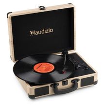 AUDIZIO RP116LW Record Player Briefcase with BT In/Out Giradischi