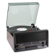 FENTON RP135W Record Player 60&rsquo;s Dark Wood