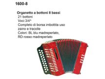 DAM 1600-8 Organetto 8 bassi