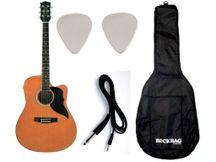 EKO RANGER CW EQ Natural Chitarra acustica elettrificata + custodia + plettri e cavo omaggio