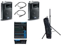 Impianto audio 1000W FBT EVO2MAXX 4A + mixer + supporti + cavi omaggio