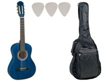 Chitarra classica Dam CG821KBL 3/4 blu + custodia + plettri omaggio