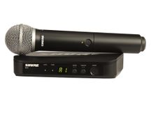 SHURE BLX24E / PG58 M17 Radiomicrofono wireless palmare per voce