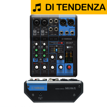 YAMAHA MG06X Mixer 6 canali con effetti