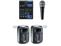 Impianto audio professionale 500W FBT J8A  + MG06X + PGA48 + cavi omaggio