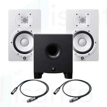 Coppia YAMAHA HS7 White + Sub YAMAHA HS8S + Cavi