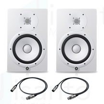 Coppia YAMAHA HS8 White + Cavi