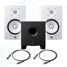 Coppia YAMAHA HS8 White + Sub YAMAHA HS8S + Cavi
