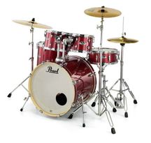 Pearl Export EXX725FBR Red Wine batteria acustica completa rossa