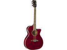 EKO NXT 018 CW Eq Wine Red Chitarra acustica amplificata