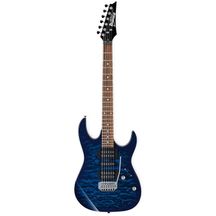 Ibanez GIO GRX70QA TBB Transparent Blue Burst Chitarra elettrica Blu