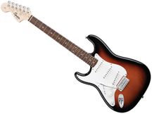 FENDER Squier Stratocaster Affinity RW LH BS chitarra elettrica mancina sunburst