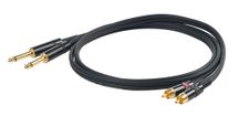 Proel CHLP310LU5 Cavo 2x Jack - 2 RCA 5 mt.