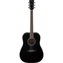 Ibanez PF15 Black Chitarra acustica nera