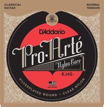 D'Addario Pro-Arté EJ45 Muta di corde per chitarra classica Normal Tension