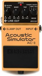 BOSS AC-3 Acoustic Simulator Effetto simulatore di chitarre acustiche