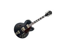 Ibanez Artcore AF75G BKF Black Flat Chitarra semiacustica nera