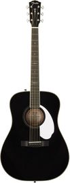 Fender PM-1 Deluxe Dreadnought Black Limited Edition Chitarra acustica elettrificata con custodia rigida