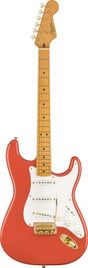 Fender Squier FSR Classic Vibe '50s Stratocaster MN Fiesta Red with Gold Hardware Chitarra elettrica