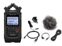 Zoom H4N Pro Black registratore palmare 4 tracce + Pro Kit APH4N