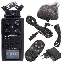 ZOOM H6 Black registratore digitale palmare 6 tracce + Kit accessori APH-6