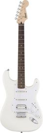 Fender Squier Bullet Stratocaster HT Hard Tail HSS White Chitarra Elettrica bianca