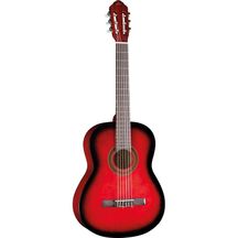 Eko CS10 red burst Chitarra classica rossa