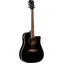 Eko NXT D100CE See Through Black Chitarra acustica elettrificata