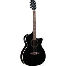 Eko NXT A100CE See Through Black Chitarra acustica elettrificata