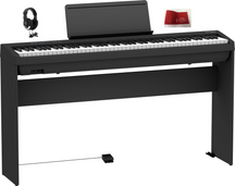 Roland FP30X BK Black Pianoforte digitale con supporto originale + cuffie + copritastiera in omaggio