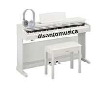 Yamaha YDP164 Arius White Pianoforte digitale bianco + panca + cuffie