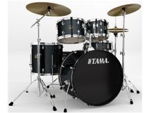 TAMA RM52KH6C CCM Batteria acustica nera completa + piatti