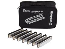Hohner Blues band Set 7 Armoniche con borsa