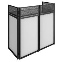 VONYX DB4 Pro DJ Booth System 1.1m Lycra Postazione Console Pieghevole con borsa