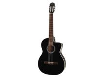 TAKAMINE GC1CE Black Chitarra classica elettrificata nera