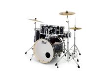 Pearl Export EXX725FBR Jet Black Batteria acustica completa nera