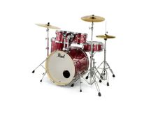 Pearl Export EXX725FBR Black Cherry Glitter Batteria acustica completa rossa