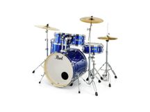 Pearl Export EXX725FBR High Voltage Blue Batteria acustica completa blu