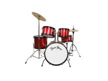 Darestone JDR5RD Batteria acustica rossa per bambini 5 pezzi