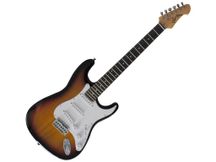Darestone ELGSUNB Chitarra elettrica sunburst Stratocaster