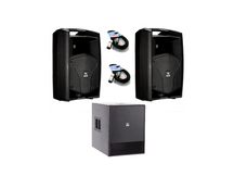 Impianto audio 1550W Coppia Proel V10A + Subwoofer Proel SW115AV2 + cavi omaggio