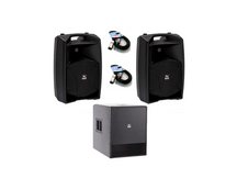 Impianto audio 1150W Coppia Proel V8A + Subwoofer Proel SW115AV2 + cavi omaggio