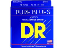 DR STRINGS PB-45 Pure Blues Muta di corde per basso elettrico 045-105
