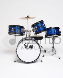 Batteria Acustica Junior 4 pezzi per bambini - Blue