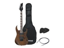 Ibanez GIO GRG121DX WNF chitarra elettrica marrone + borsa + cavo + plettri omaggio